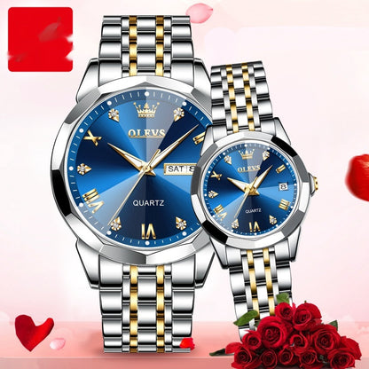 Watch Valentine's Day Gift Couple Watch His and Hers Set