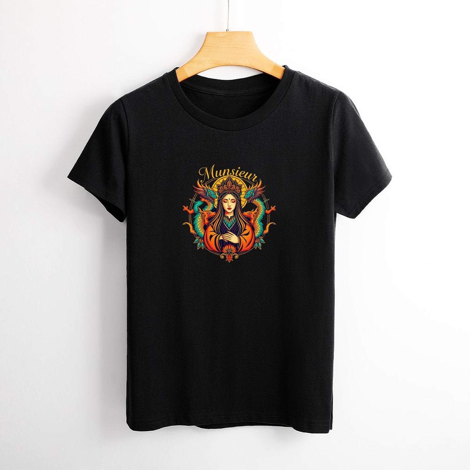 Munsieur T-Shirt for Women: Timeless Simplicity with a Premium Fit - Munsieur