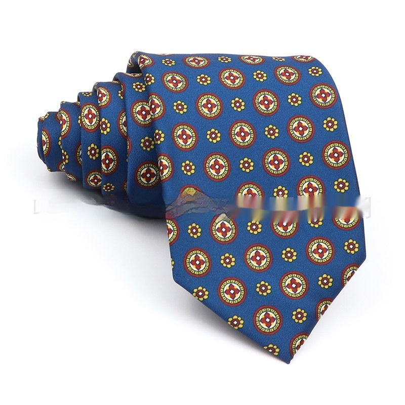 Business Polyester Men's Printed Workplace Tie - Munsieur