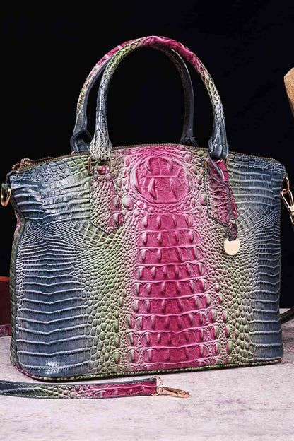 Gradient PU Leather Handbag - Munsieur