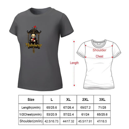 Munsieur Premium Women's T-Shirts: Luxury and Comfort Combined for Her - Munsieur