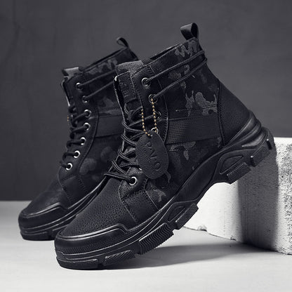 Camouflage Tooling Men's Striders Casual Waterproof
