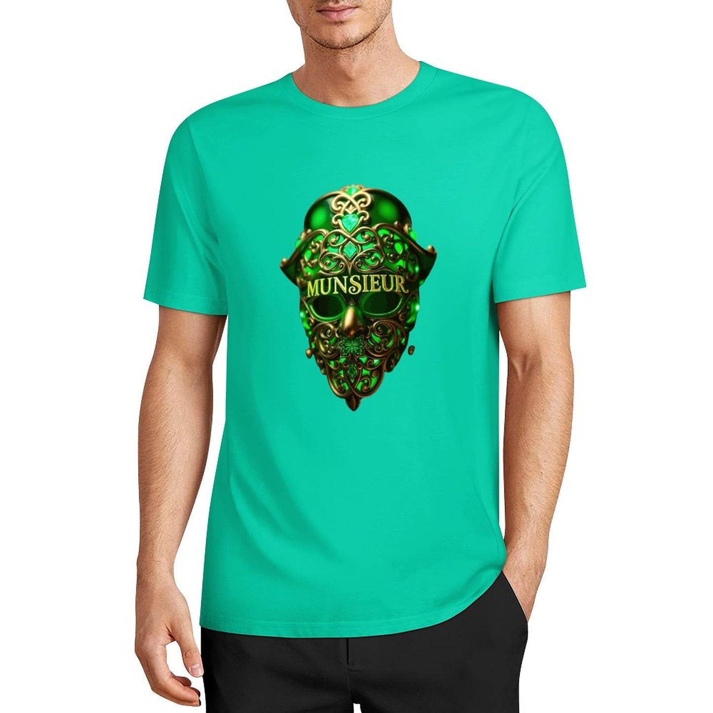 Munsieur St. Patrick's Day Collection "Skull of Clovernook" Tee for Men