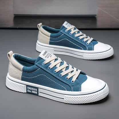 New Versatile Casual Low-top Men's Sports Canvas Shoes - Munsieur