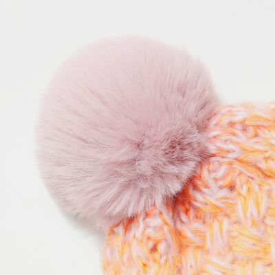 Gradient Knit Hat with Pompom - Munsieur