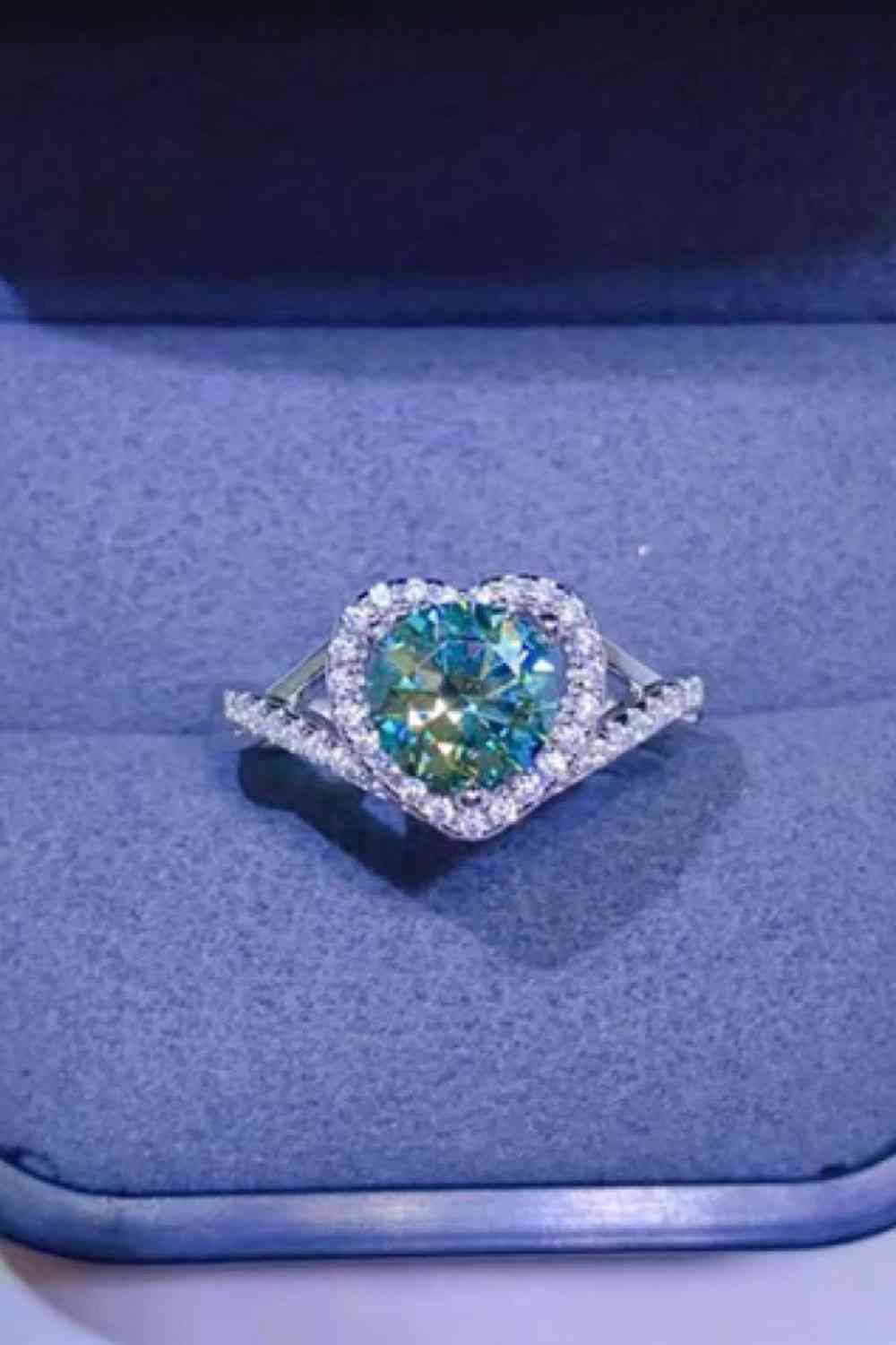 1 Carat Moissanite 925 Sterling Silver Ring - Munsieur