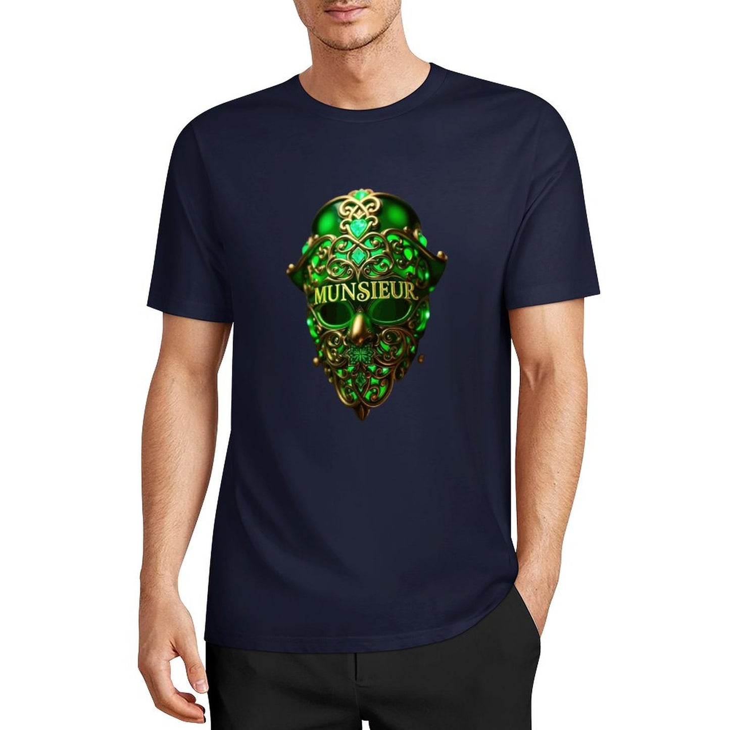 Munsieur St. Patrick's Day Collection "Skull of Clovernook" Tee for Men