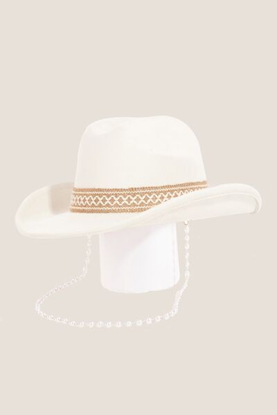Fame Ornate Band Cowboy Hat - Munsieur