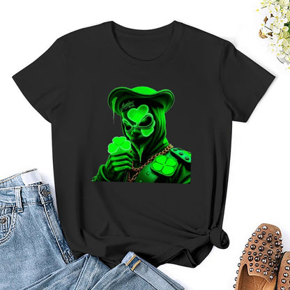 St. Patrick's Day Collection Women's Clover Gang Poet T-shirt
