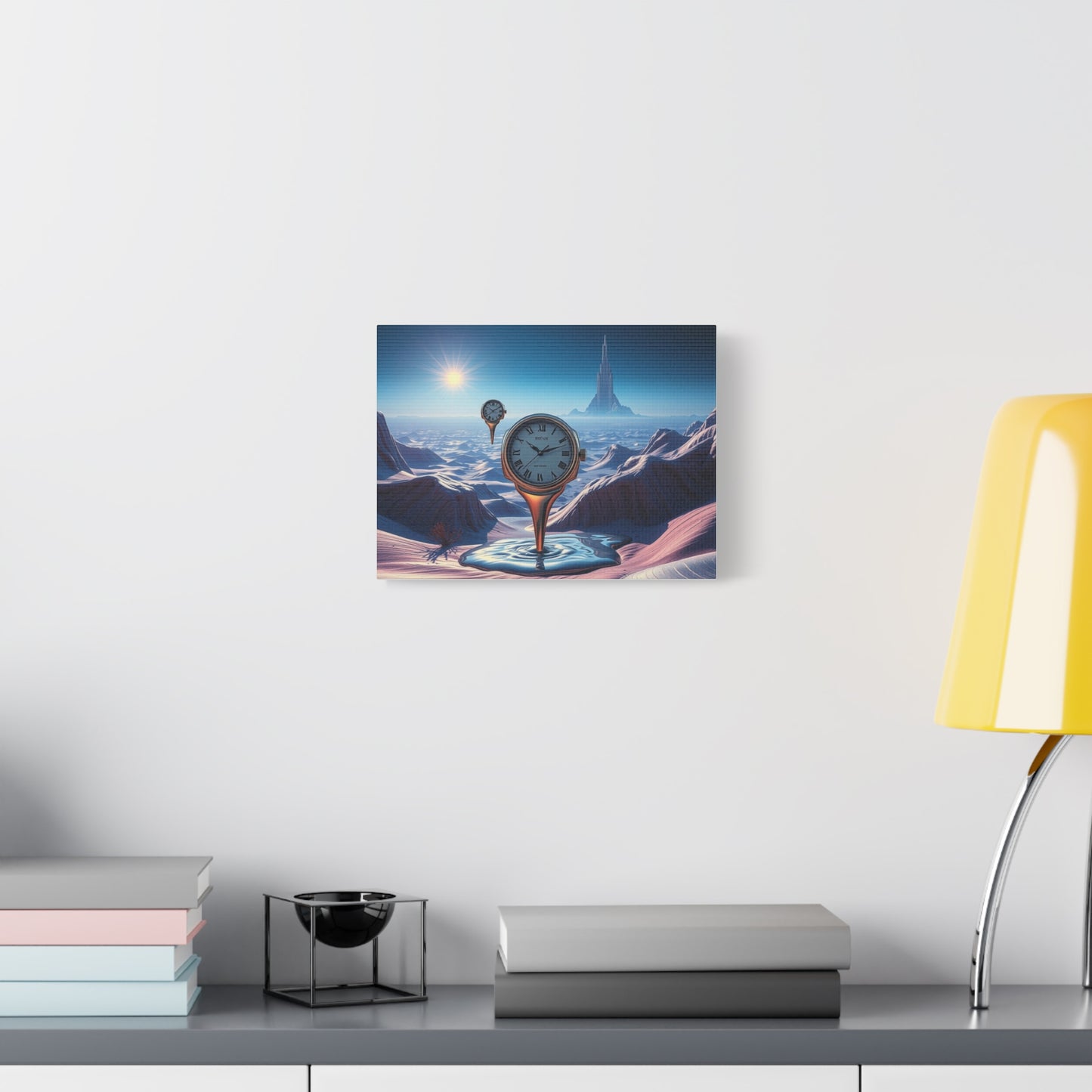 Surreal Landscape Wall Art, Dreamy Home Decor, Unique Gift for Art Lovers, Modern Aesthetic Canvas Print, Perfect for Home and Office