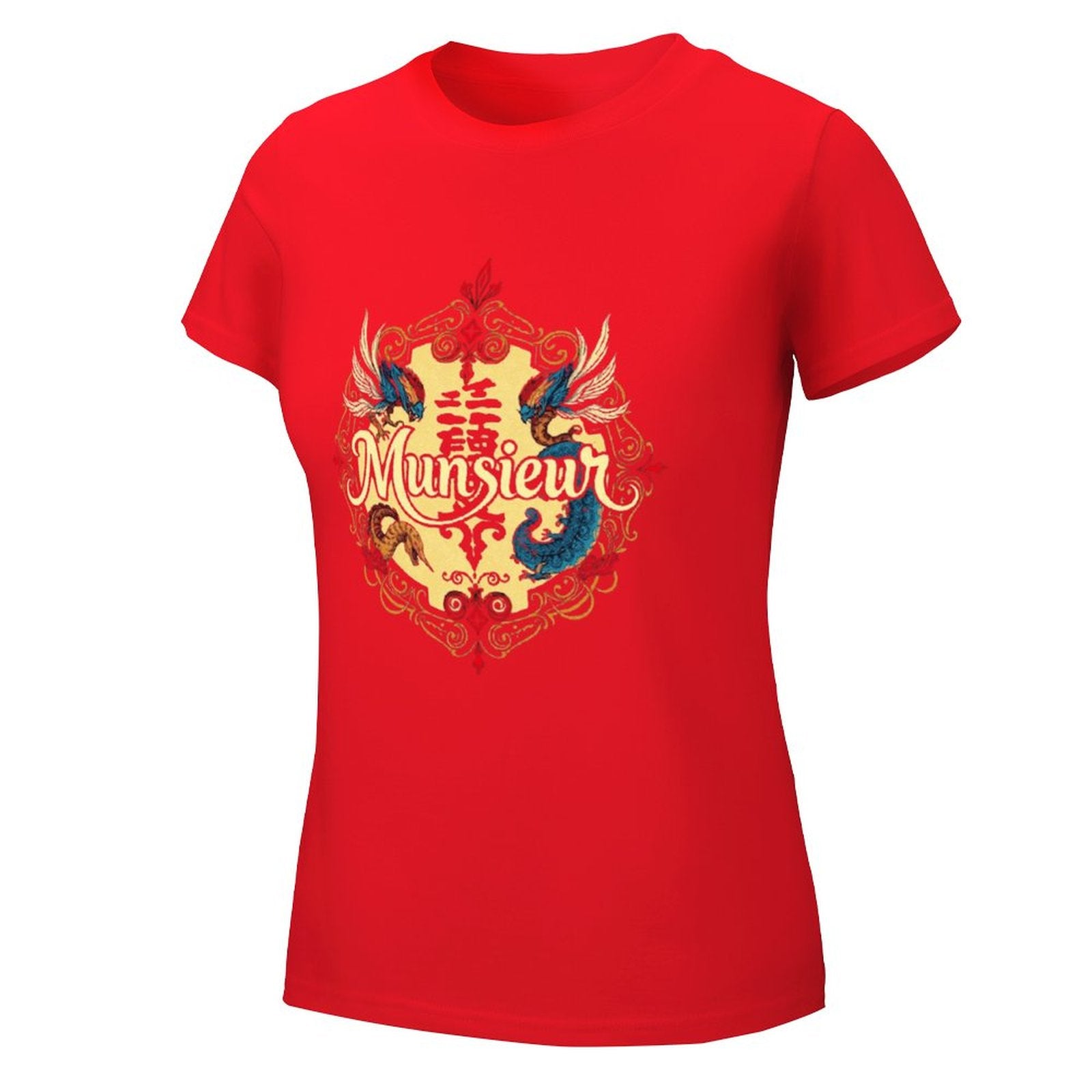 **Heatwave Sale** Munsieur Women's T-shirt Designer Streetwear for Her