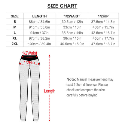 Munsieur Design Custom Printed Honeycomb Textured Yoga Leggings for Women