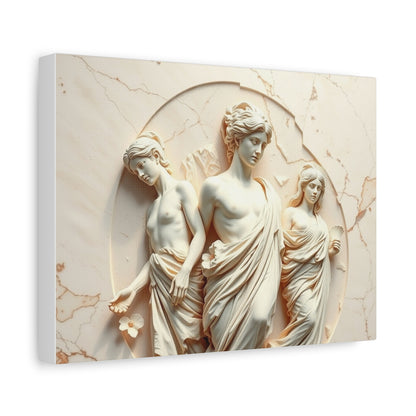 Elegant Stretched Canvas Art Piece, Wall Decor, Home Decoration, Gift for Art Lovers, Gallery Wall Accent, Unique Art Display