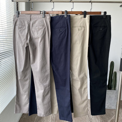 Four-sided Autumn New Men's Casual Pants Solid Color