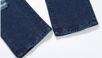 Slim-fit Ripped Pants