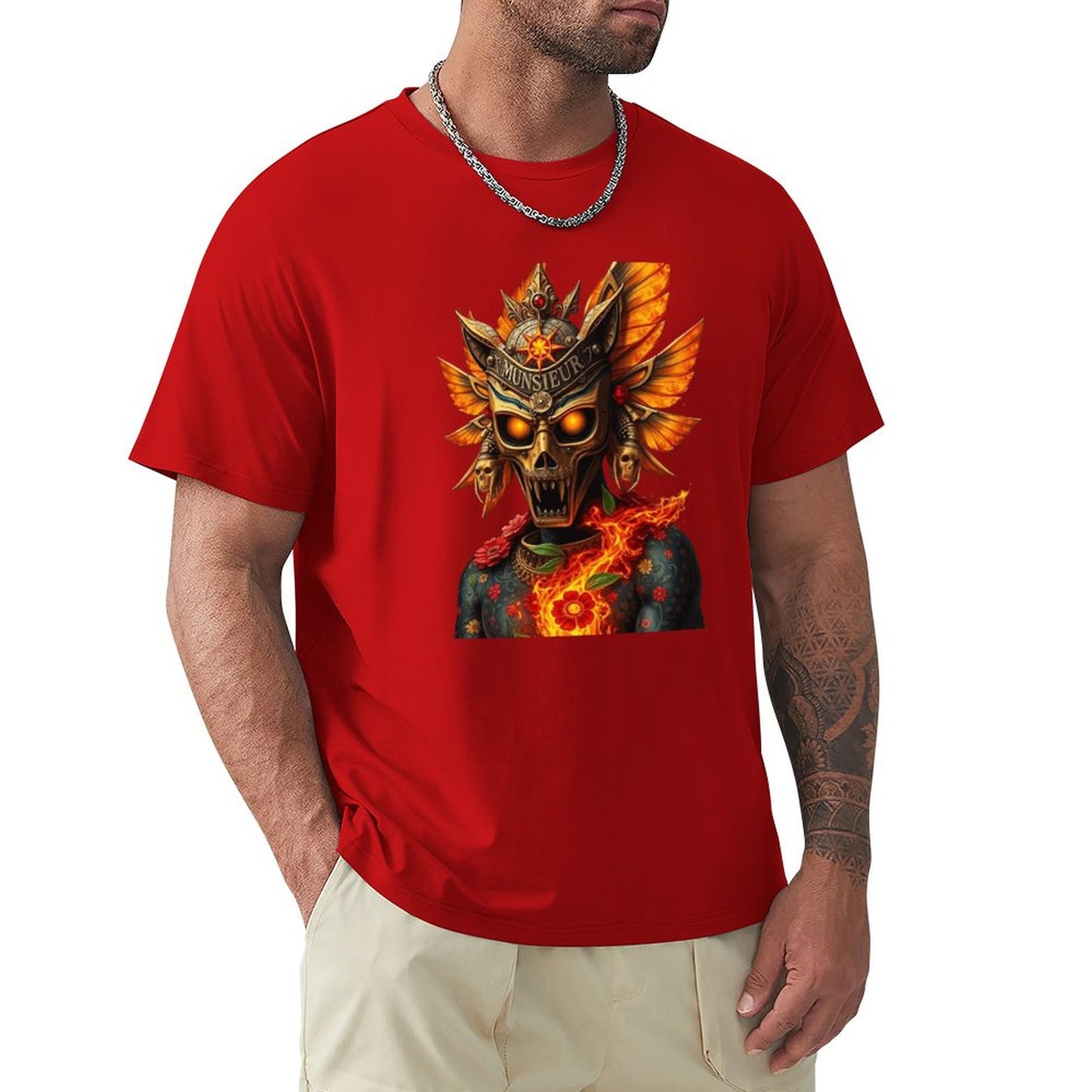 Lost Tribe of Munsieur Tee for Men "Jester" (High Definition & Front Printing)