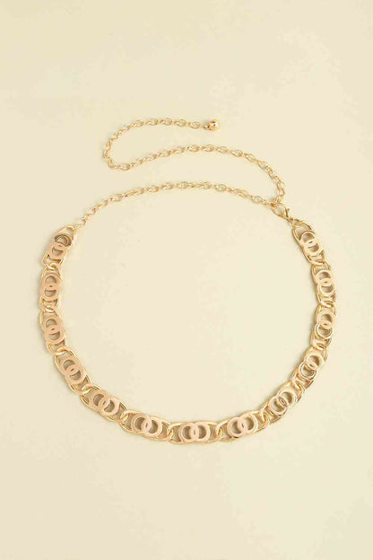 Alloy Lobster Clasp Belt - Munsieur