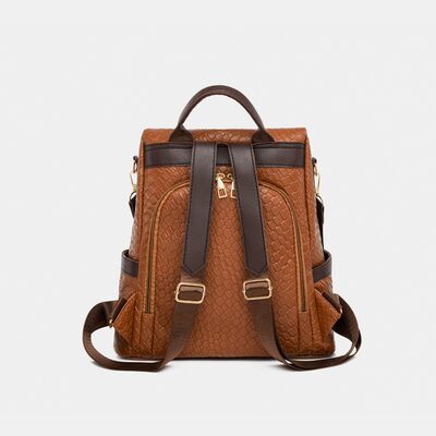 Stylish PU Leather Backpack for Everyday Adventures - Munsieur