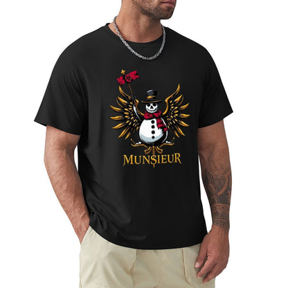 Munsieur Design Christmas Collection "Jack Floss" Tee for Men
