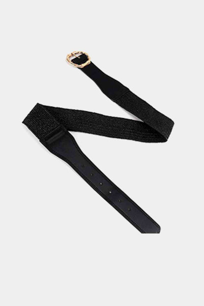 Alloy Buckle Braided Belt - Munsieur