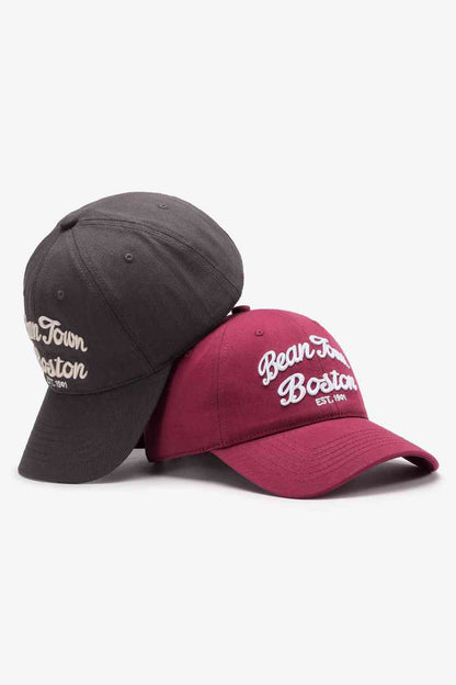 Embroidered Graphic Adjustable Baseball Cap - Munsieur