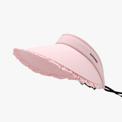 Frill Adjustable Ice Silk Sun Hat - Munsieur