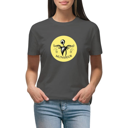 Women's Munsieur T-shirt Halloween Collection 'Grim" Designer Streetwear for Her