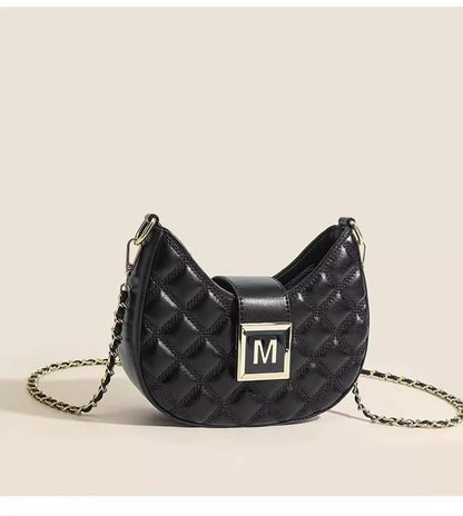 Women's Rhombus Chain Bag - Fashion Shoulder Underarm Messenger Bag