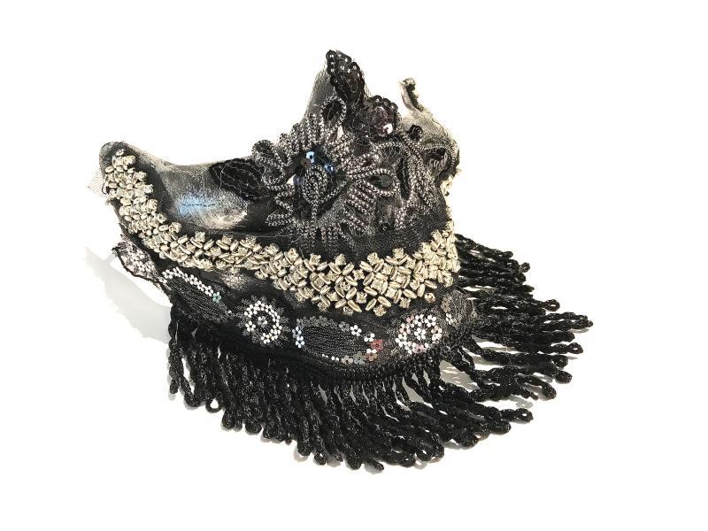 Skull Punk Rivets Performance Mask Halloween Mask Accessories