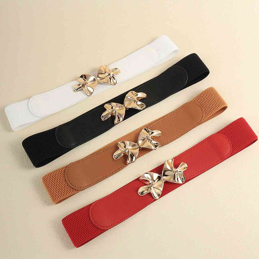 Alloy Buckle Elastic Belt - Munsieur