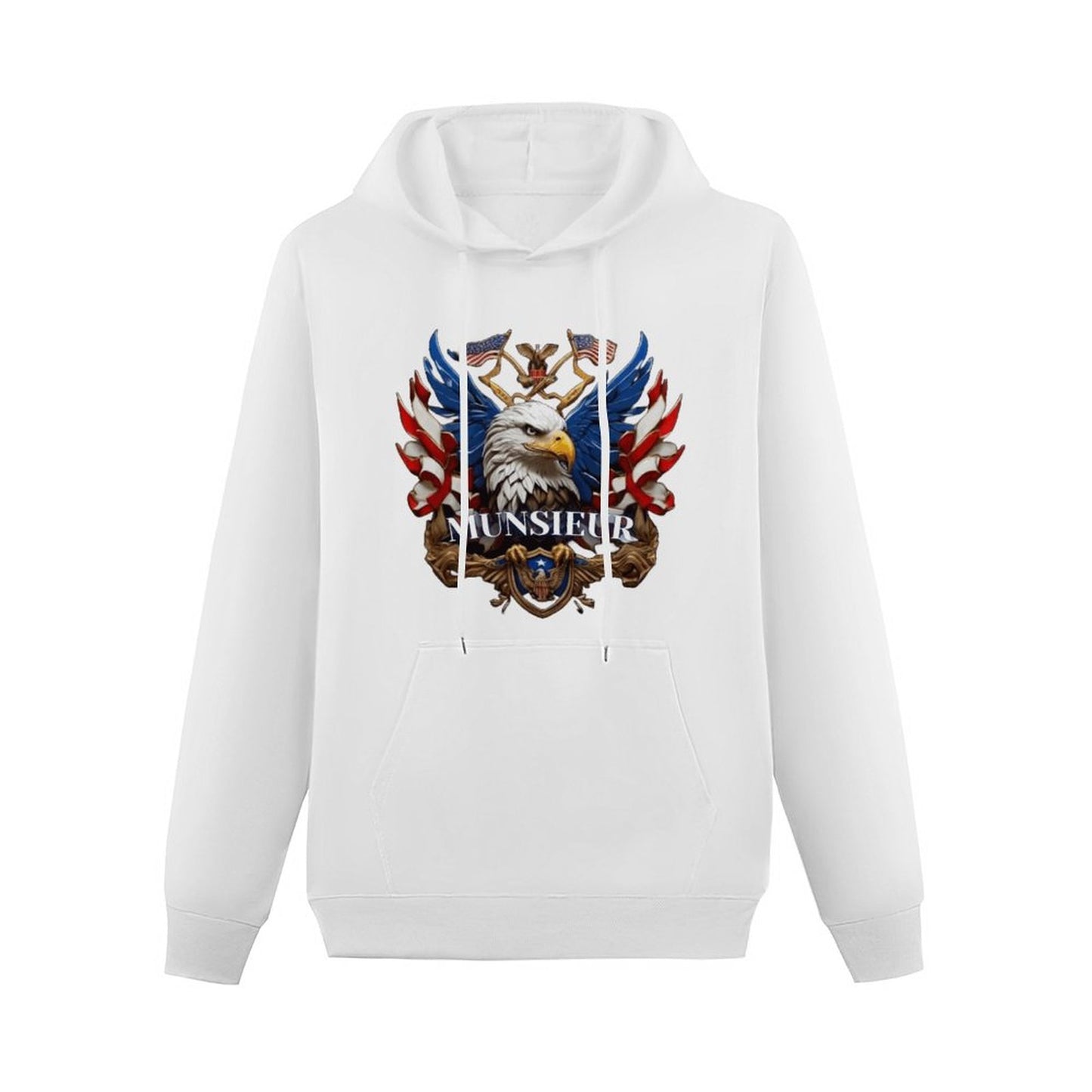 Munsieur Men's Hoodie "American Pride" Independence Day Collection