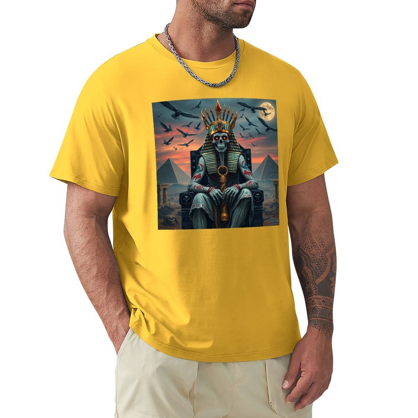 Munsieur Pharaoh's Reign Collection Men's Tee (High Definition & Front Printing)
