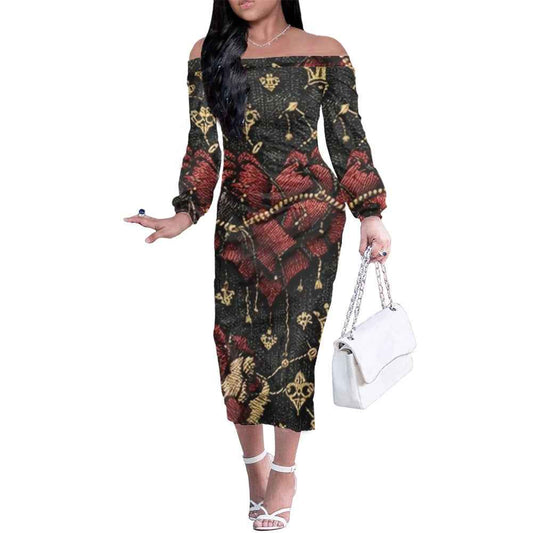 Women's long sleeve dress