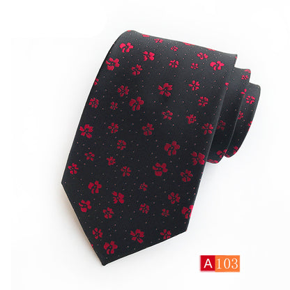 Men's Casual Formal Wear Polyester Jacquard Tie - Munsieur