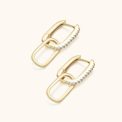 925 Sterling Silver Moissanite Earrings - Munsieur