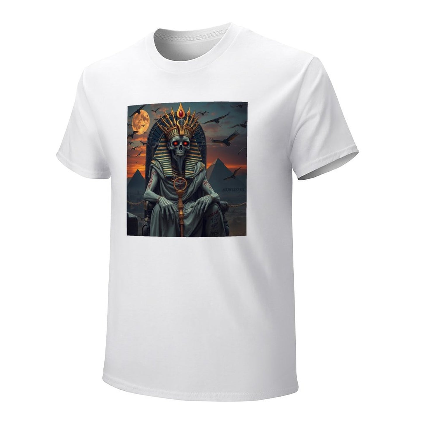 Munsieur Pharaoh's Reign Collection Men's Tee IV (High Definition & Front Printing)