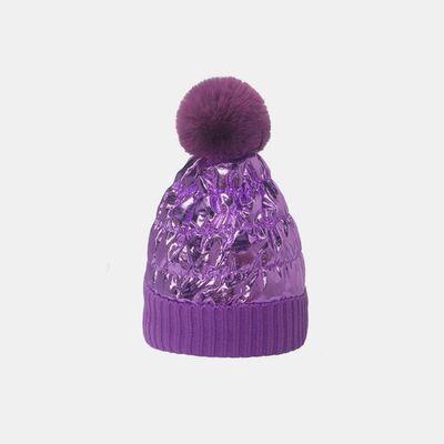 Thermal Knit Hat with Pompom - Munsieur