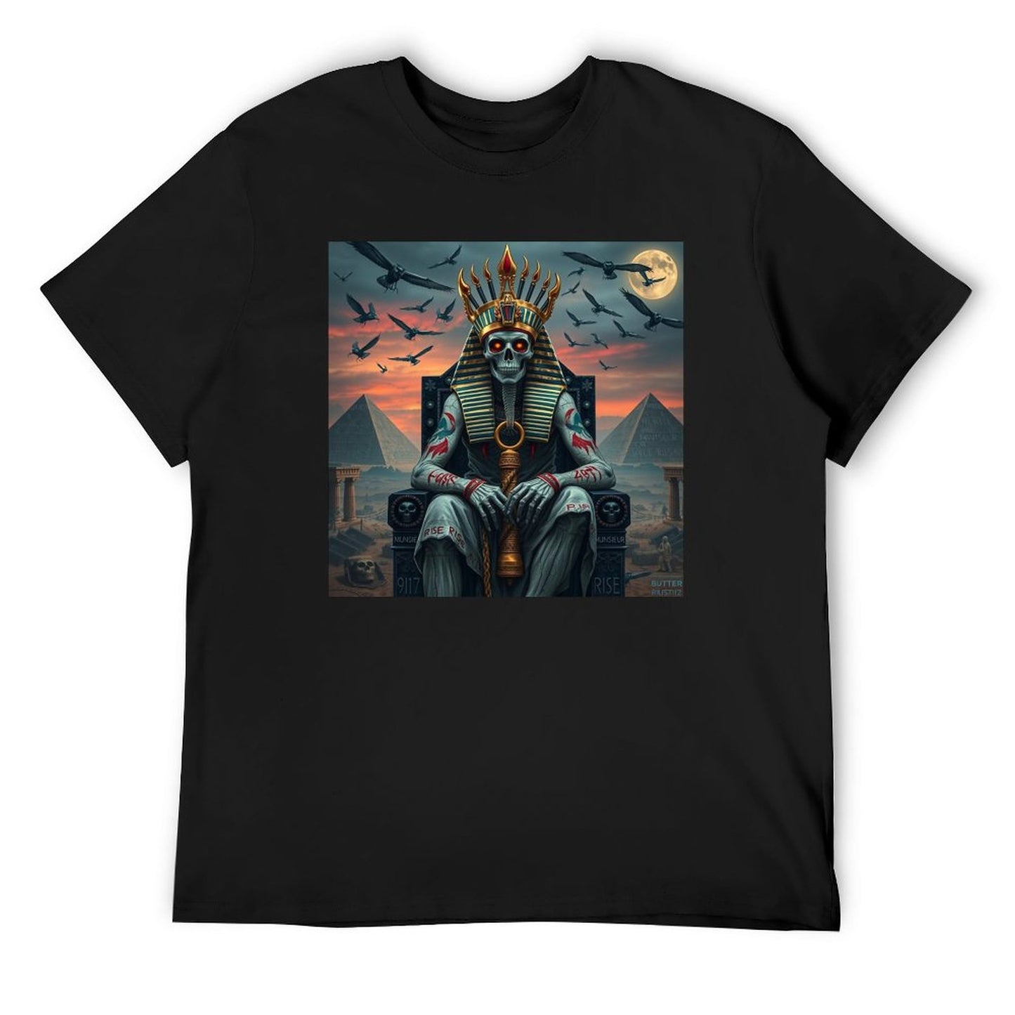 Munsieur Pharaoh's Reign Collection Men's Tee (High Definition & Front Printing)