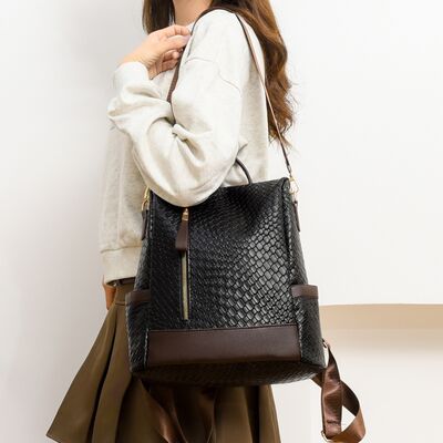Stylish PU Leather Backpack for Everyday Adventures - Munsieur