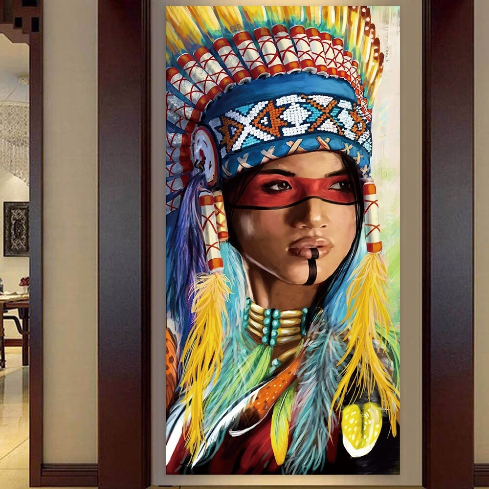 Canvas Home Art Airbrushed Painting For Decoration