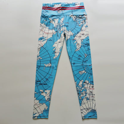 Women's 3D Digital Printing Casual Arm-lifting Leggings
