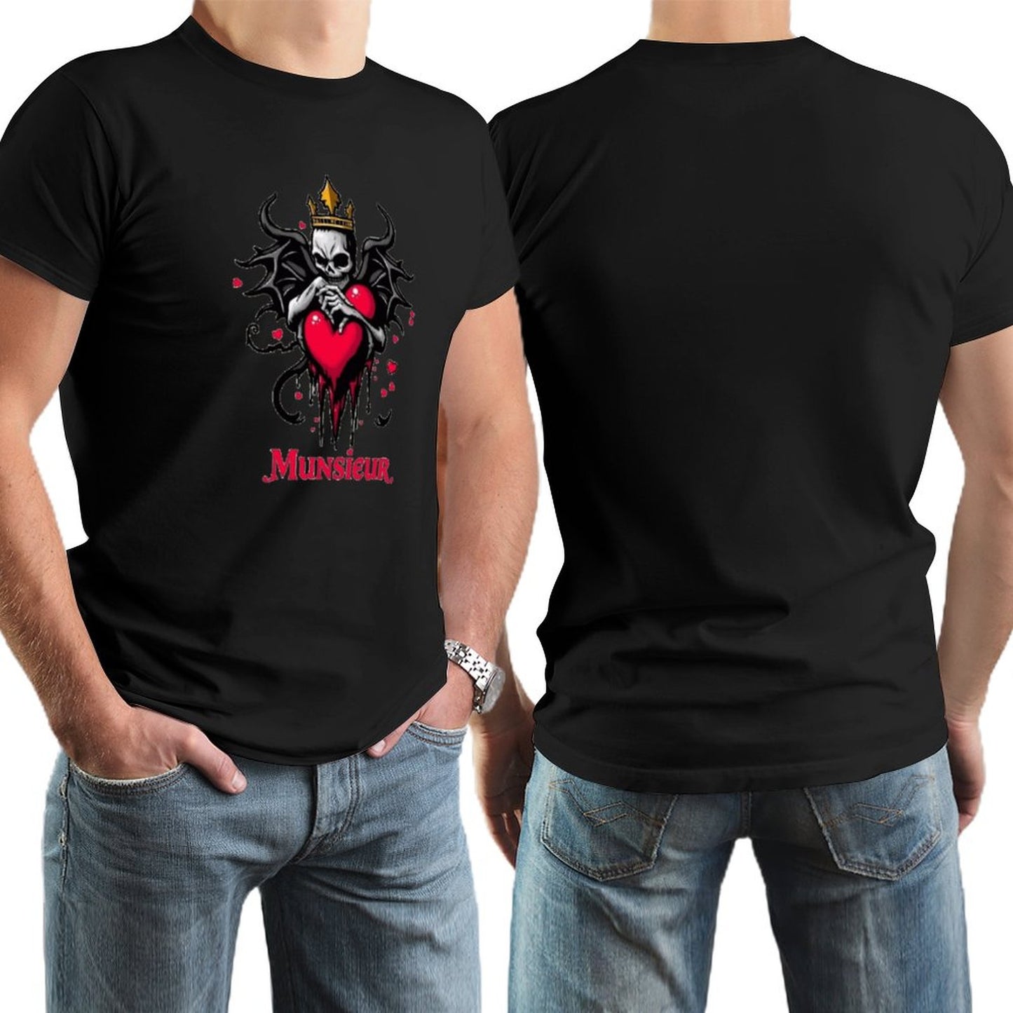 Munsieur Valentine's Day Collection "King of " Tee for Men