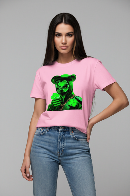 St. Patrick's Day Collection Women's Clover Gang Poet T-shirt