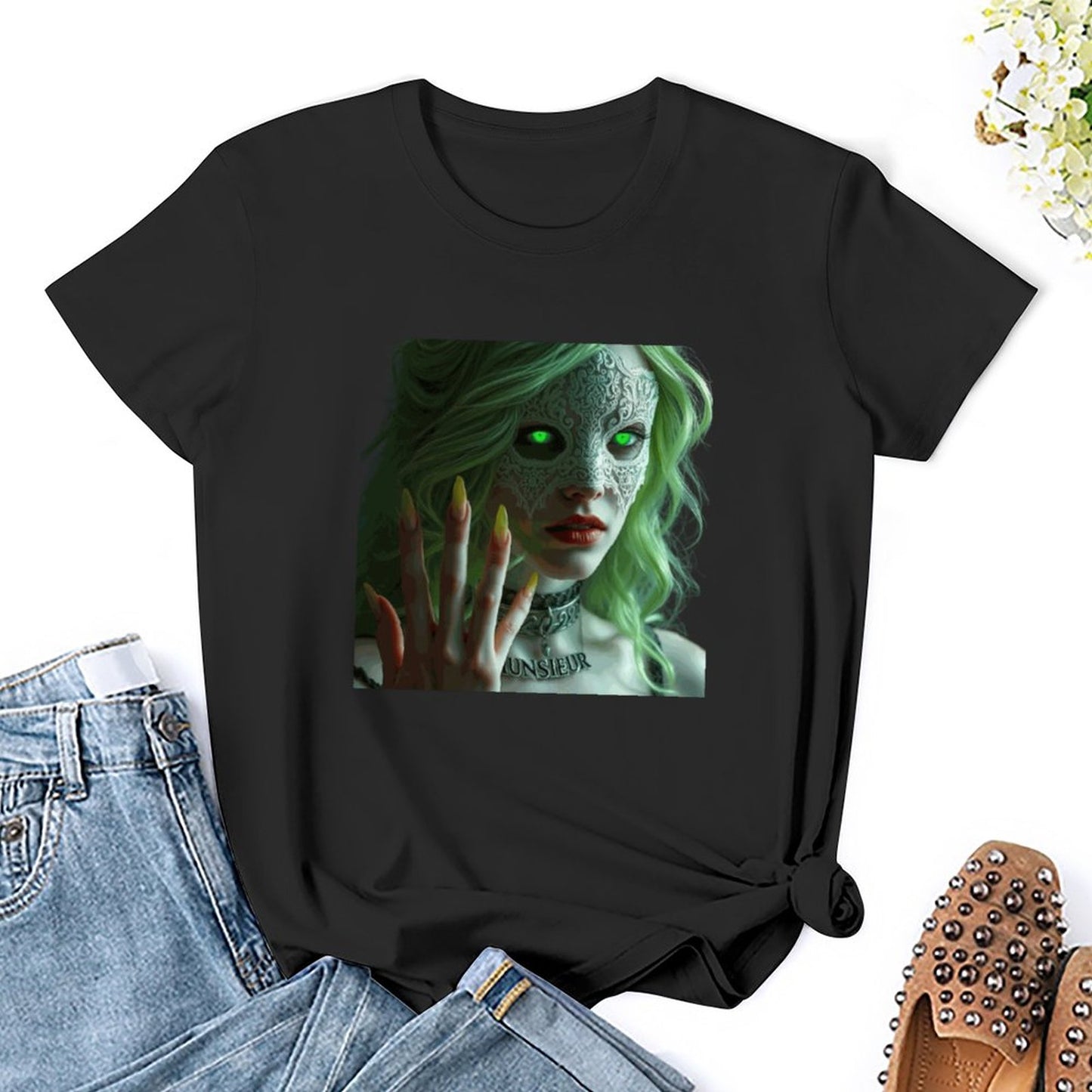 Munsieur St. Patrick's Day Collection T-Shirt for Women – Irish Fairy Tale Luxe
