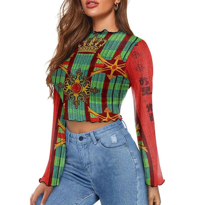 Women's Bell Sleeve Blouse