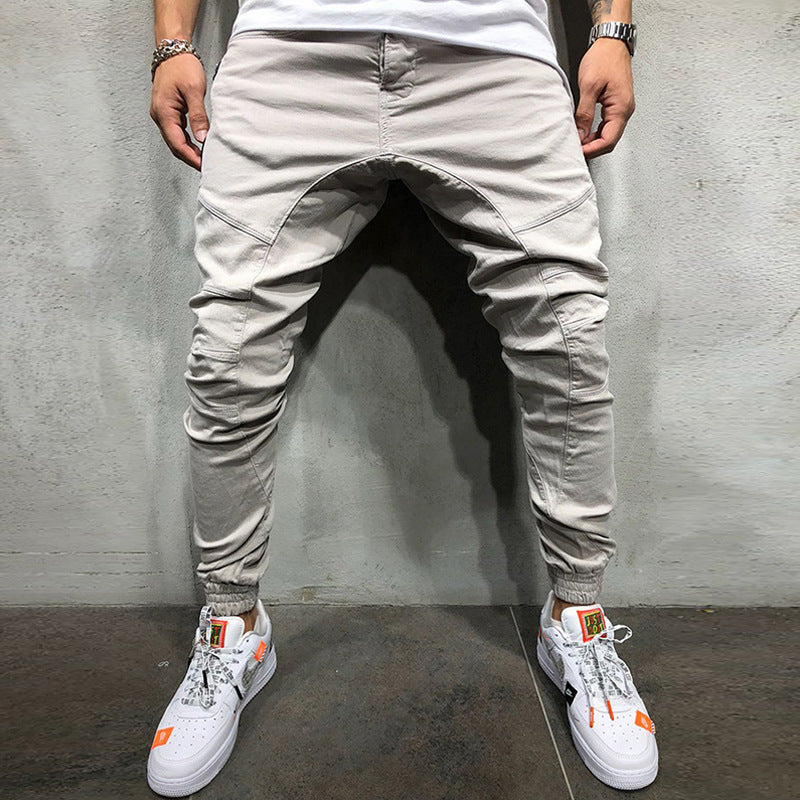 Men's Hip Hop Style Zipper Pants