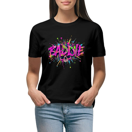 T-shirt for Women "Baddie" Streetwear Crown Co. 👑