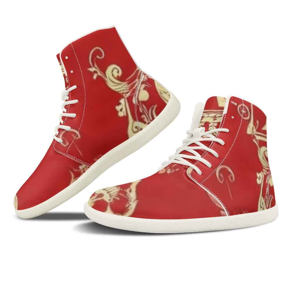 High top barefoot shoes