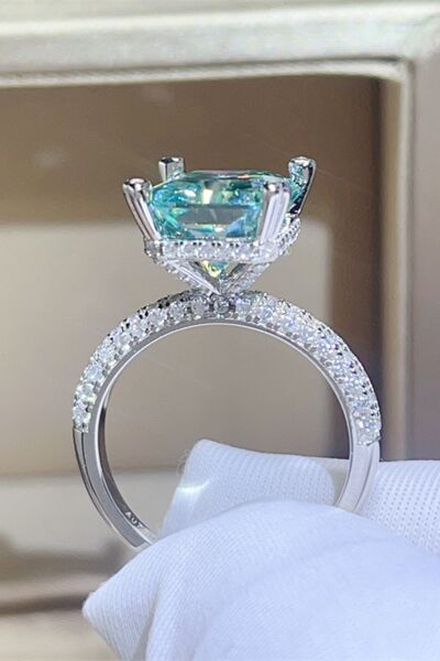 5 Carat Moissanite 925 Sterling Silver Ring - Munsieur