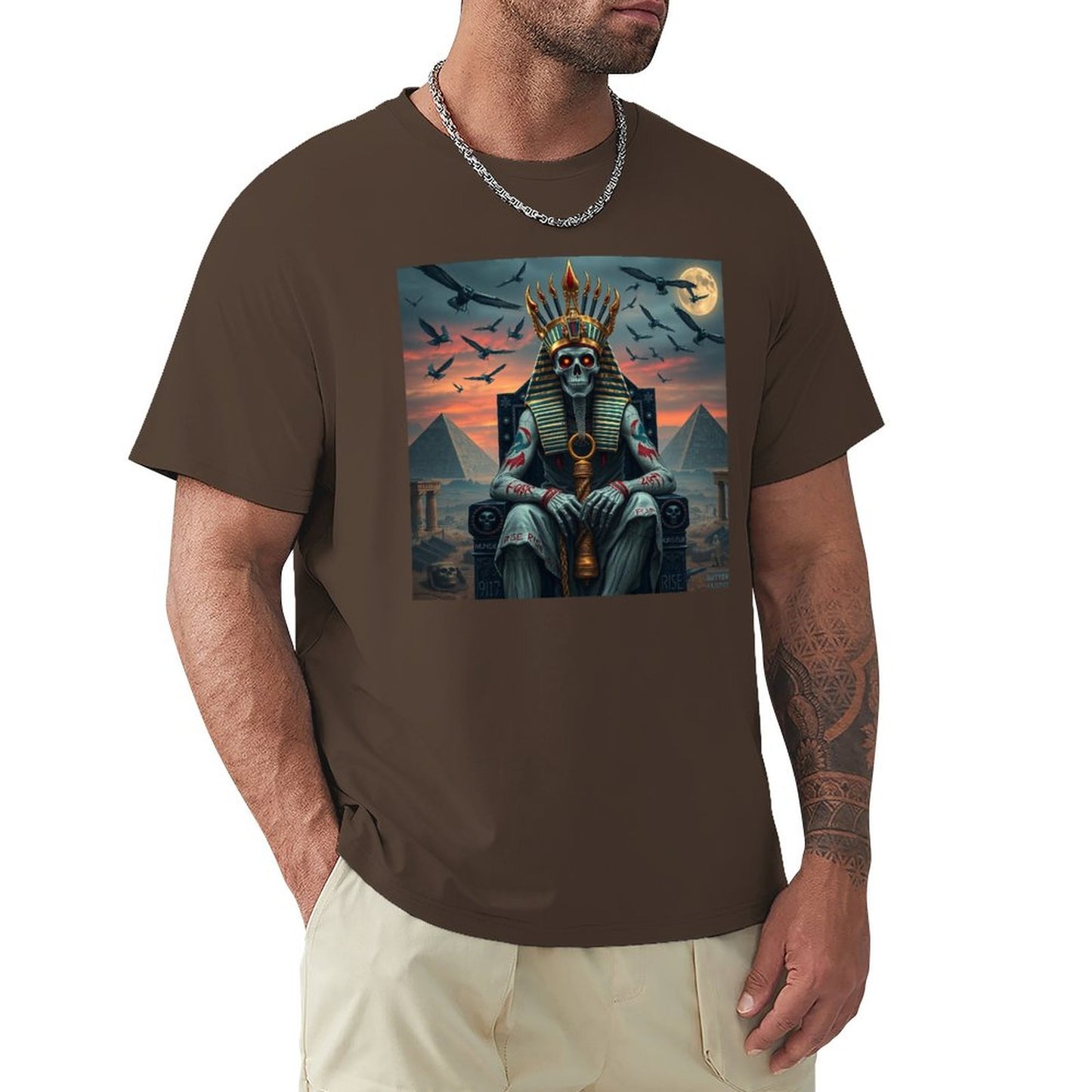 Munsieur Pharaoh's Reign Collection Men's Tee (High Definition & Front Printing)